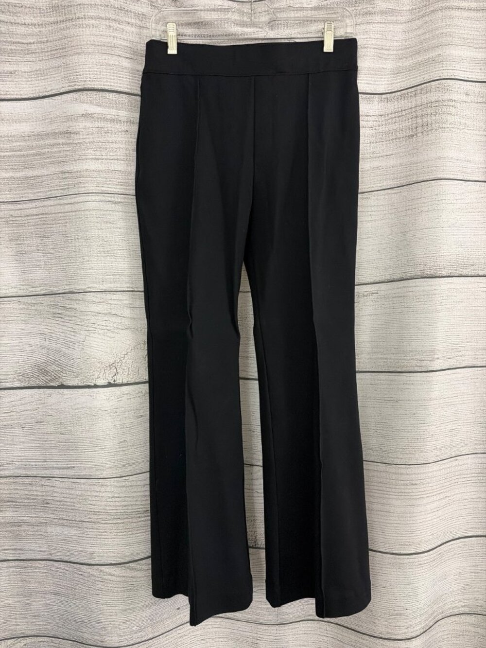 Spanx Black Hi Rise Flare Pants Size MP